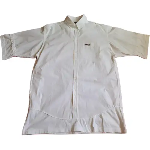 Balenciaga Shirts Men's White Pointed Collar Moderate Other