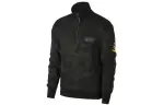 Nike Sweatshirts Men's Black Stand Collar Moderate Other