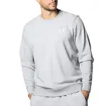Under Armour Essential Terry Crews Sweatshirt Men's Modern Gray Color
