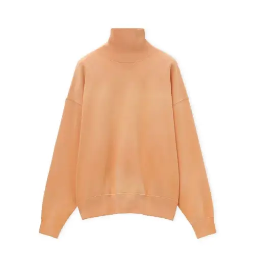 LOEWE Sweatshirts Men's Orange Turtleneck Moderate