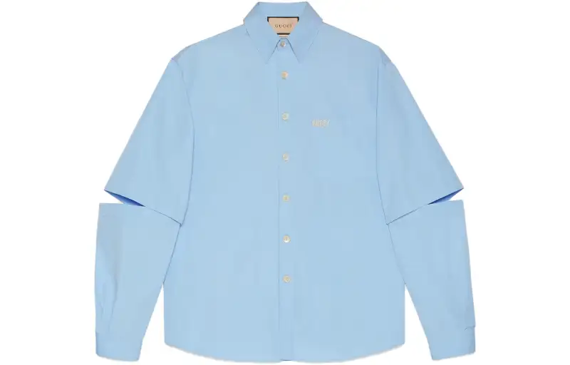 GUCCI Embroidery Poplin Shirt