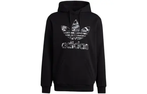 Adidas Originals Sweatshirts Men's Black Hooded Moderate Other