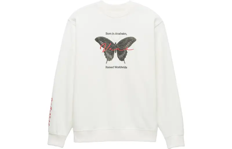 Vans LOOSE CREW Sweatshirt Unisex White