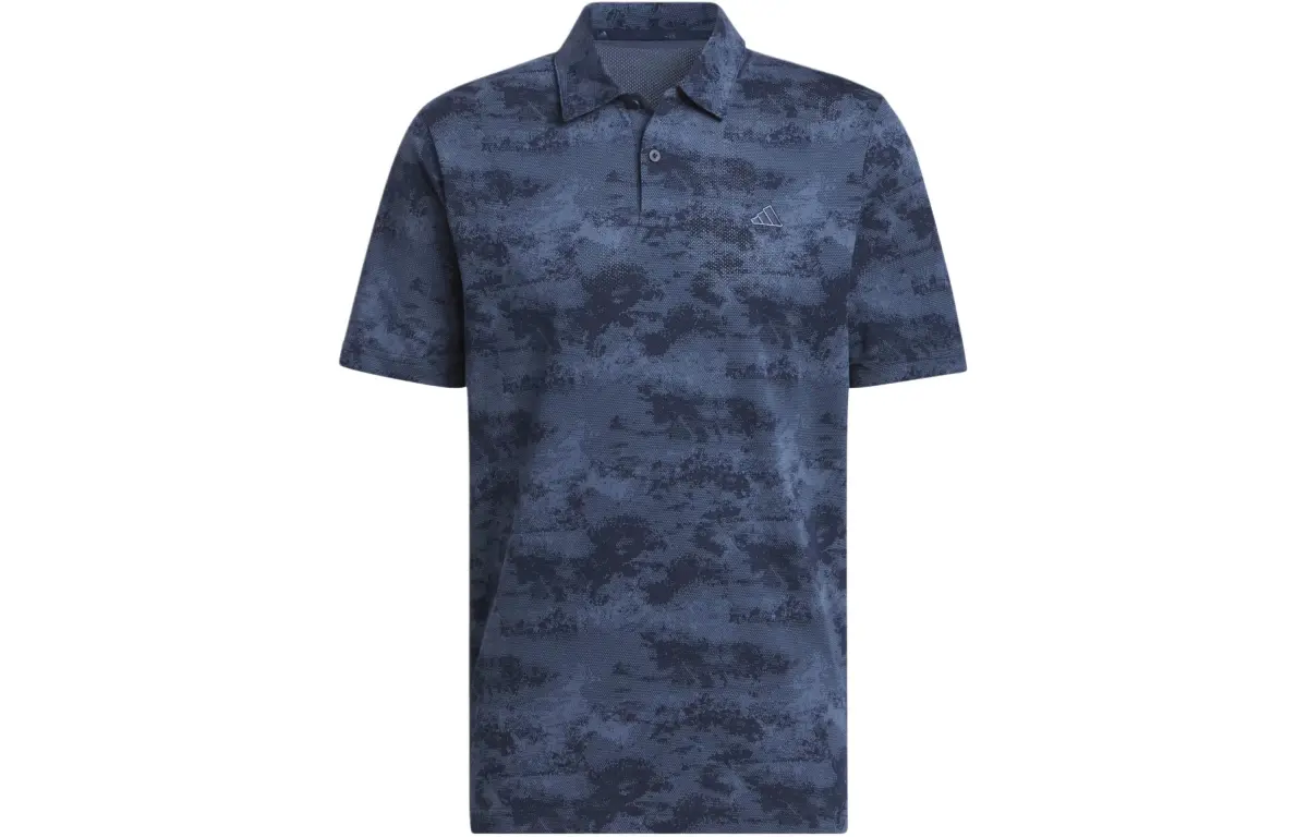Adidas Free Shipping With AdiClub Go-To Printed Mesh Polo Shirt