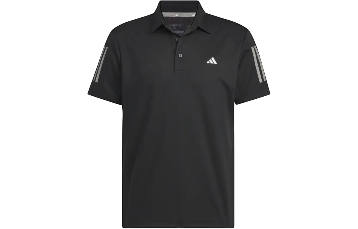 Adidas AEROREADY 3 Stripes Polo Shirt Polo Shirt Men's Black