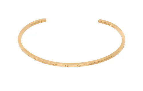 Maison Margiela 925 Sterling Silver Bangles Men's Gold