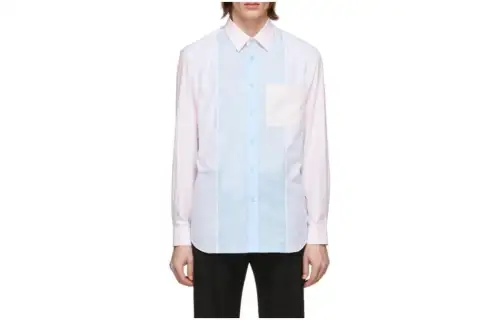 Burberry Shirts Men's White Lapel Moderate Other