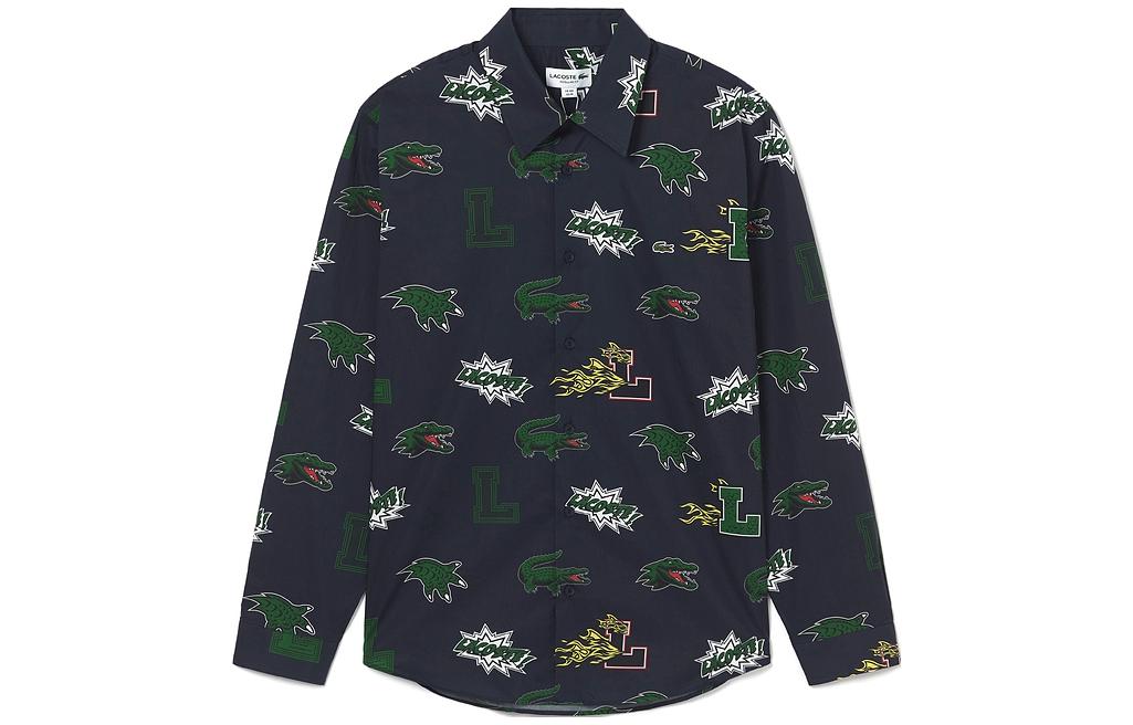 Мужская рубашка LACOSTE (разноцветная)
