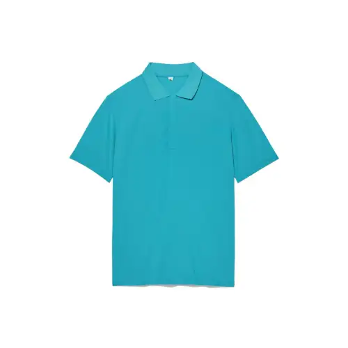 FILA Polo Shirt Men's Aqua Blue