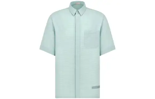 DIOR Shirts Men's Sea Green Moderate Other
