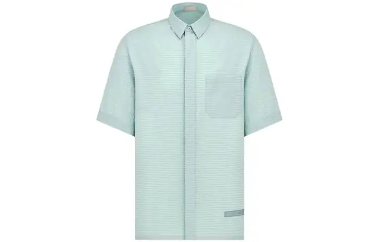DIOR Shirts Men's Sea Green Moderate Other