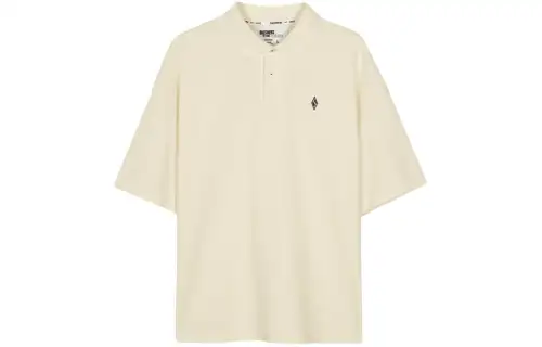 Skechers Polo Shirt Men's Pearl Beige White