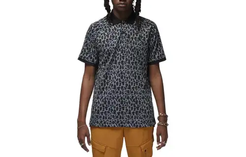 Jordan Dri FIT Sport Polo Shirt Men's Smoke Gray