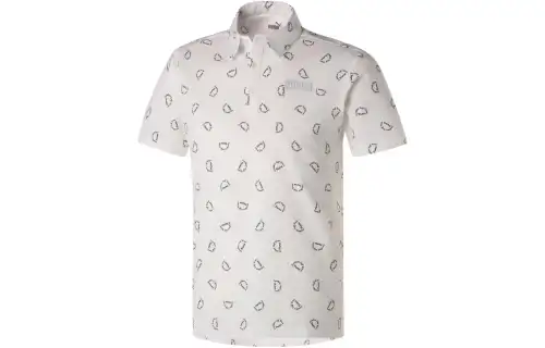 PUMA GOLF EGW Polo Shirt Men's Ecru