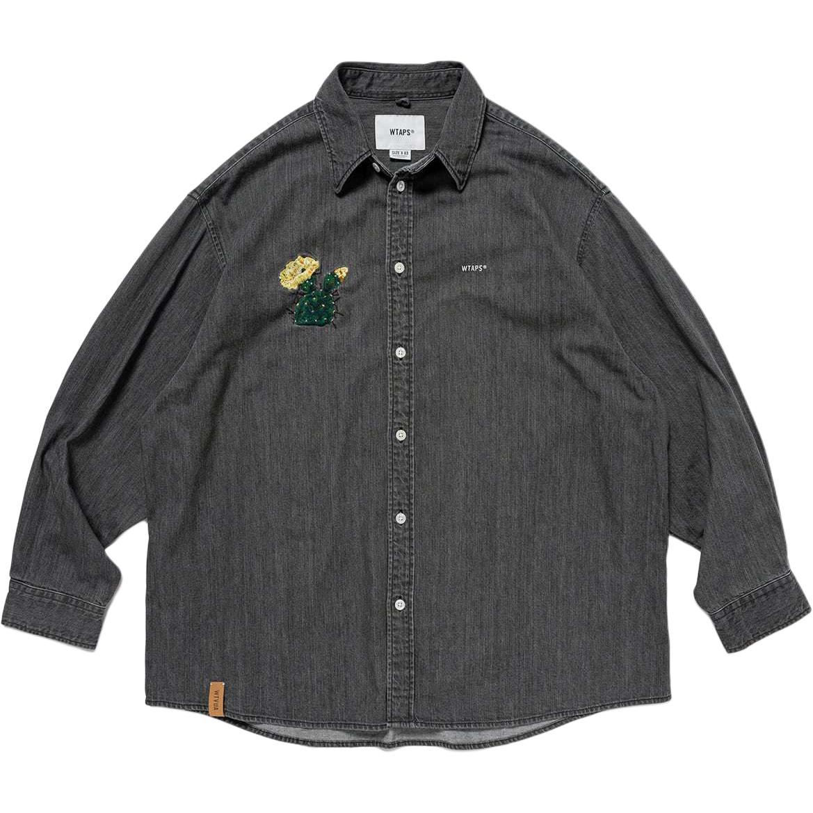 Рубашка WTAPS Denim (синяя)