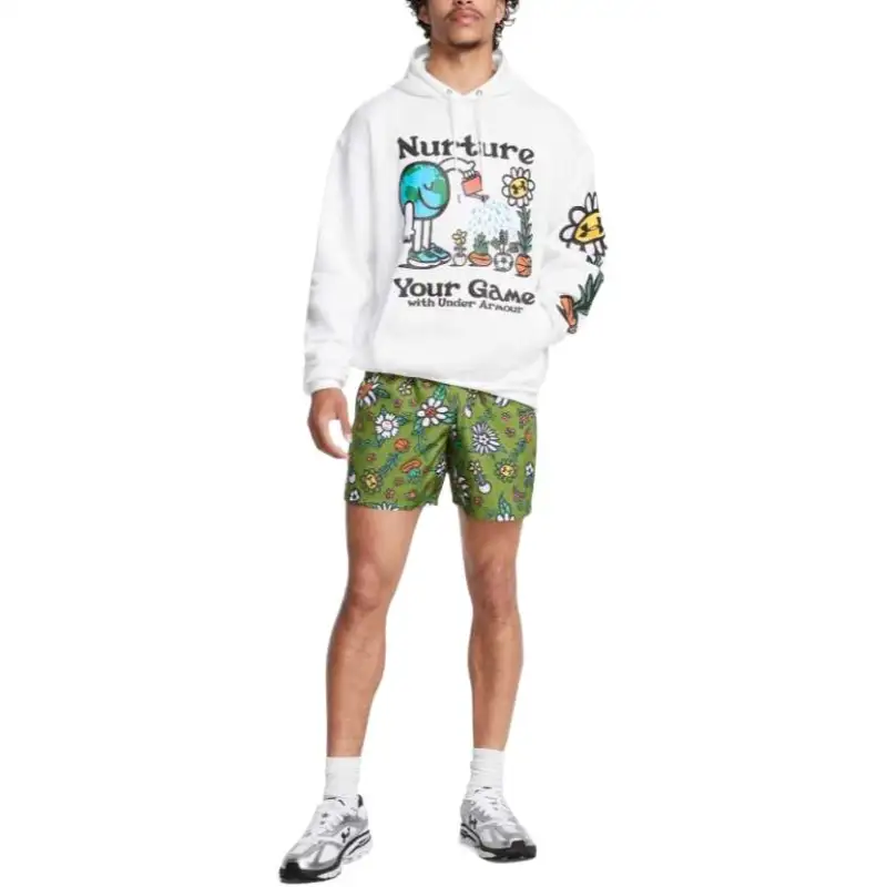 Under Armour Icon UA Fleece Nurture Your Game Sweatshirt Men's White