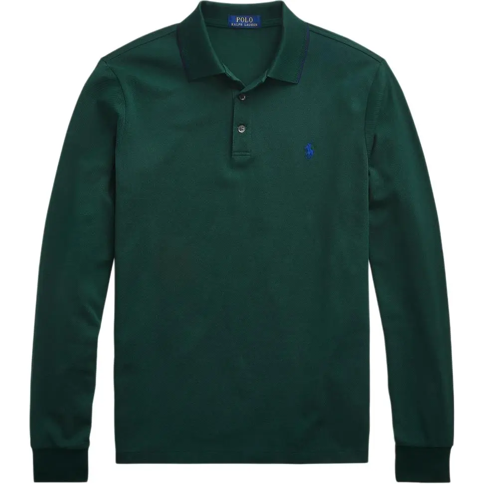 Polo Ralph Lauren SS24 Polo Shirt Custom Slim Fit Men's Green