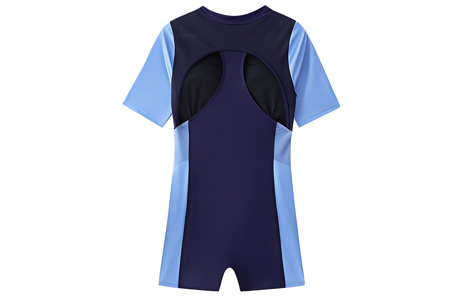 Anta One piece Swimsuit Women’s Clear Sea Blue