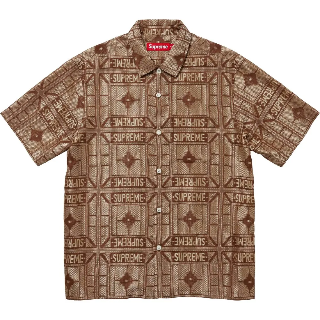 Supreme Tray jacquard shirt