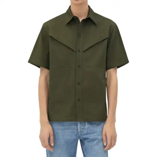 Bottega Veneta Short Sleeved Buttoned Shirt