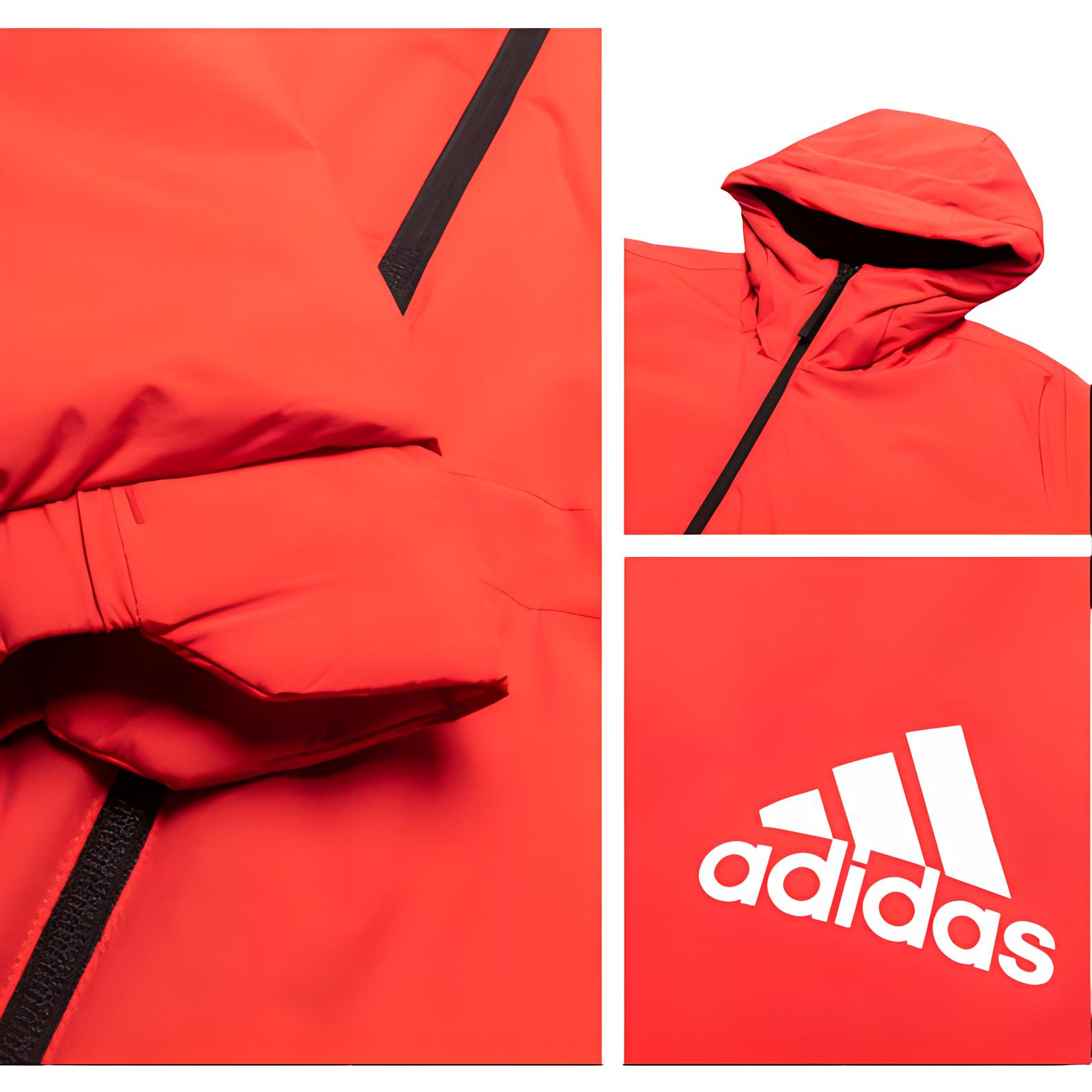 Женские куртка adidas CNY (красный) — фото 2