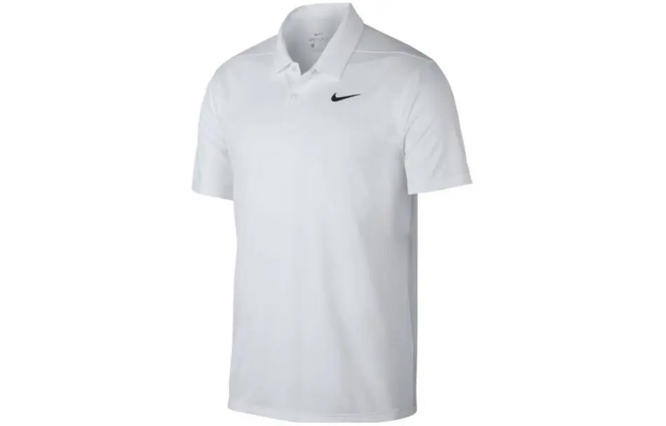 Nike Polo Shirts Men's White Lapel Moderate Other