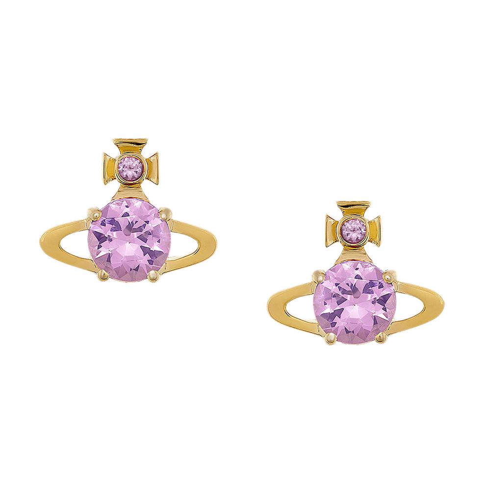 Женские очки Vivienne Vivienne Westwood Reina / (фиолетово-золотые)