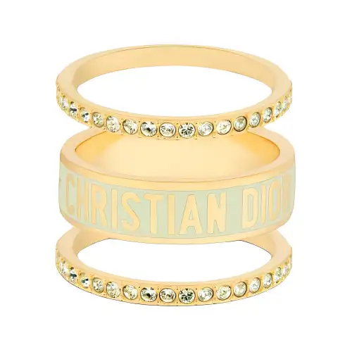 DIOR Metal Rings Women's Gold 2