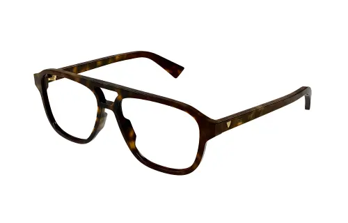 Bottega Veneta Eyewear Aviator Frame Glasses