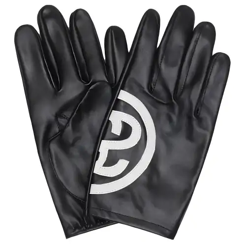 Stussy Leather Gloves Women's Black