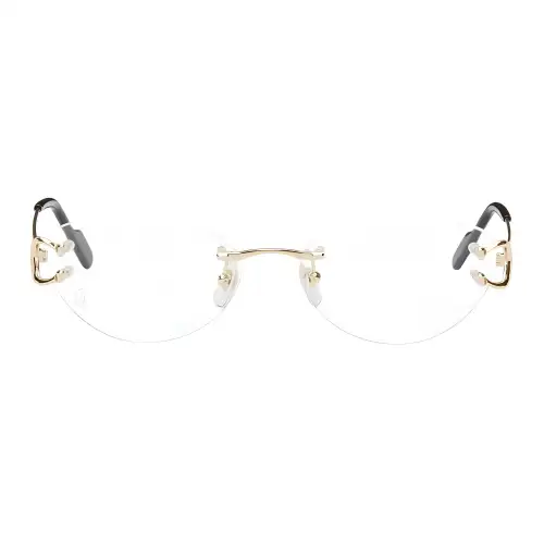 Cartier Eyewear Oval frame Glasses