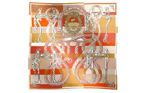 HERMES Della Cavalleria Scarves Women's Multicolor