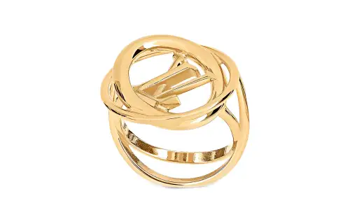 LOUIS VUITTON Metal Rings Women's Gold