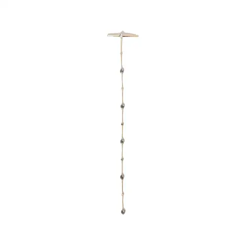 MIU MIU Metal Hair Clips Women's Gold