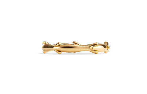 Bottega Veneta 18K Gold 925 Sterling Silver Rings Women's Gold