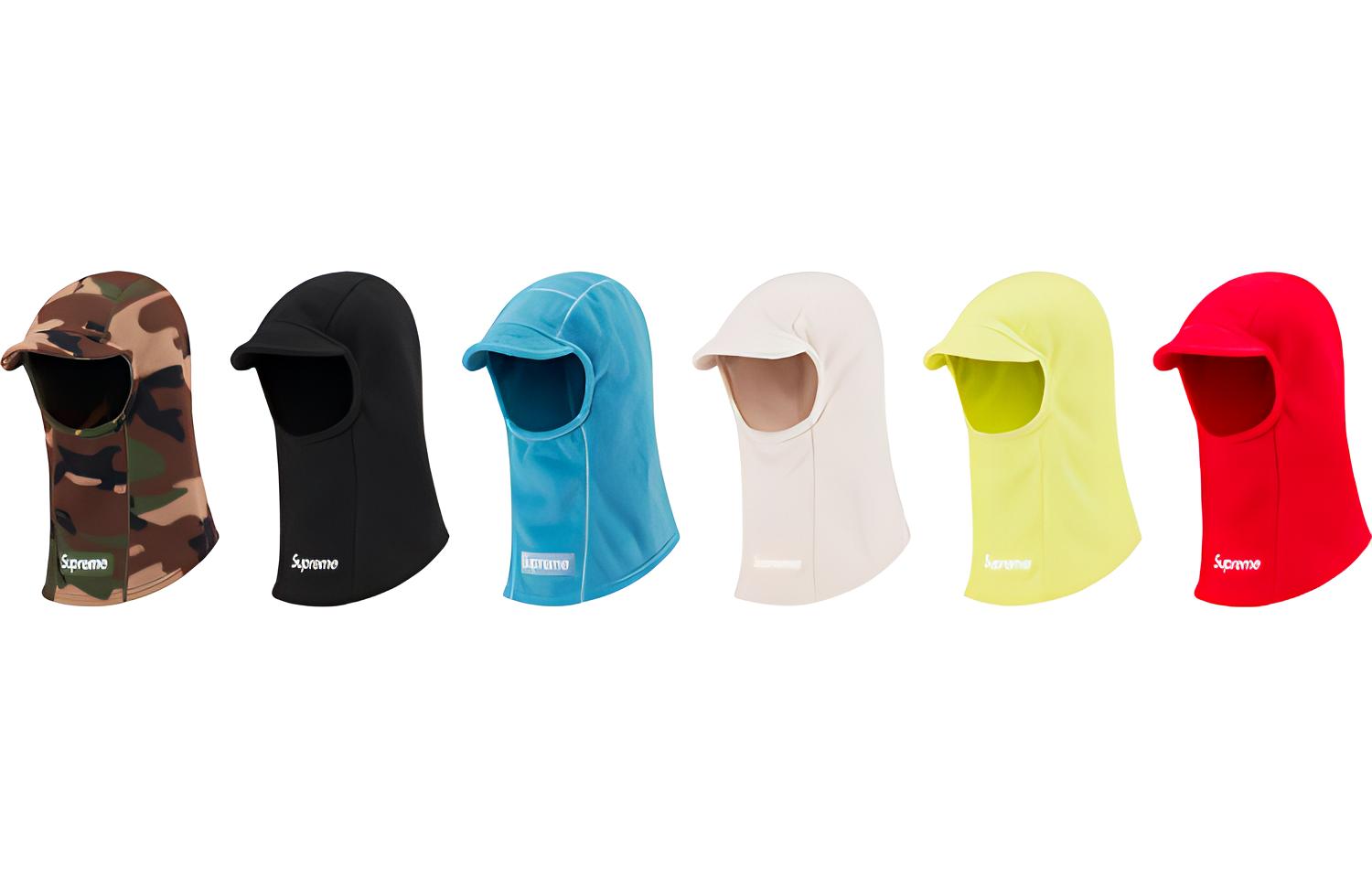 Балаклава Supreme Supreme FW22 WEEK 17 Polartec® Brim Balaclava ///// (камуфляжная)