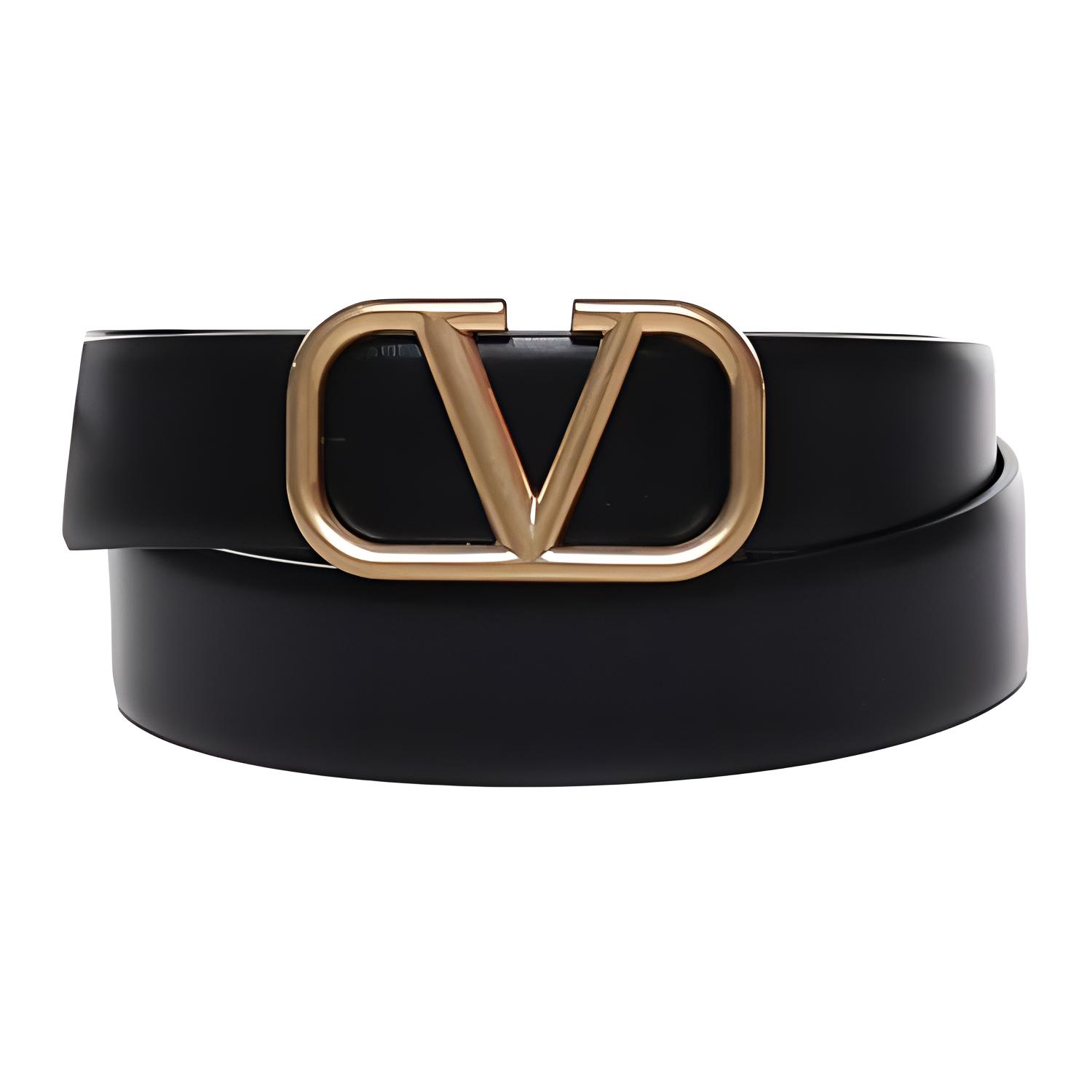 Мужской ремень Valentino (черный)