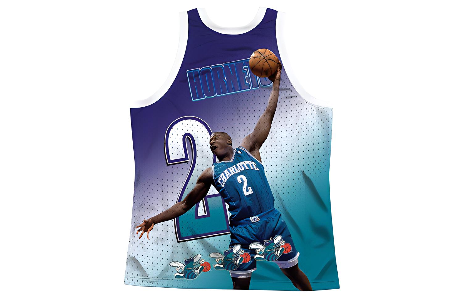 Mitchell Ness Larry Johnson jersey