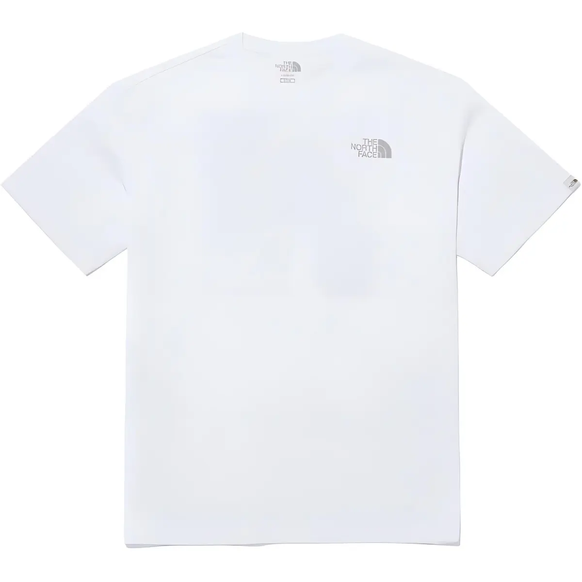 THE NORTH FACE T-Shirts Unisex White Crew Neck Moderate Straight Fit