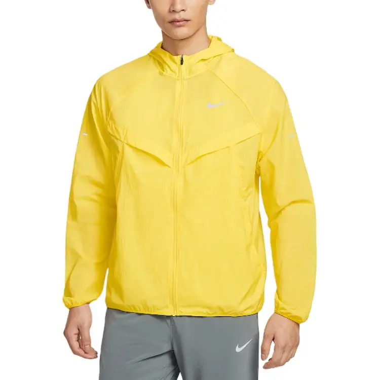 Nike Stride Repel Jacket Men's Glowing Yellow