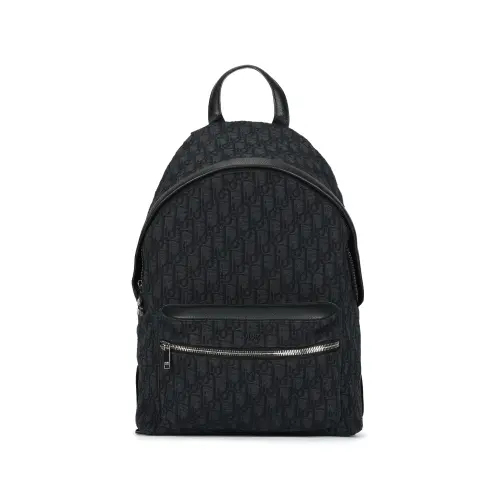DIOR Fabric Backpack Regular Men's Black