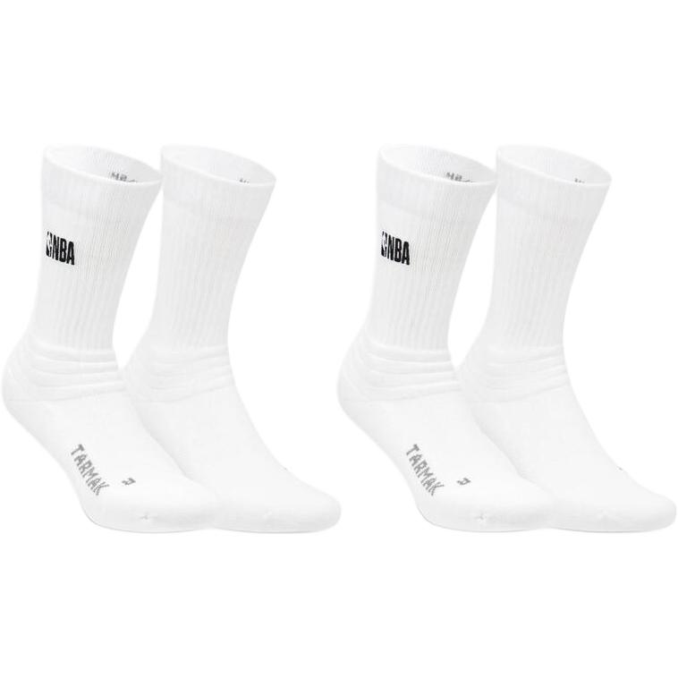 DECATHLON Crew Socks Unisex 2 Pack Snow