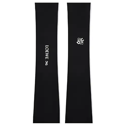 LOEWE Polyamide Gloves Women's Black
