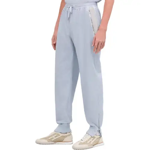 HERMES Knitted Sweatpants Men's Blue