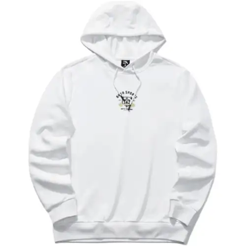 ANTA Variety Training Collection Sweatshirts Men's White Hooded Moderate Regular