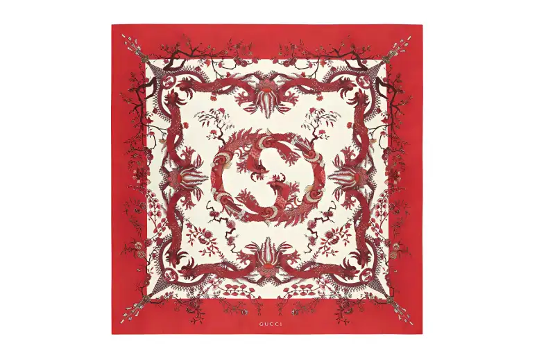 GUCCI Chinese New Year Scarves Women's