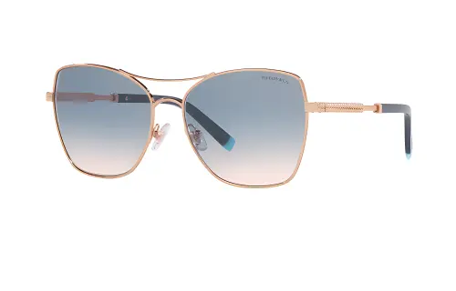 TIFFANY & CO. Metal Aviator Sunglasses Women's Gold