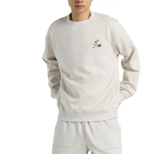 New Balance Sweatshirt Men's Light Beige