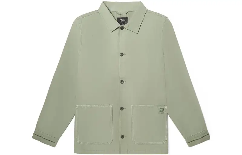 Vans Mikey Shirt Men's Gray Green