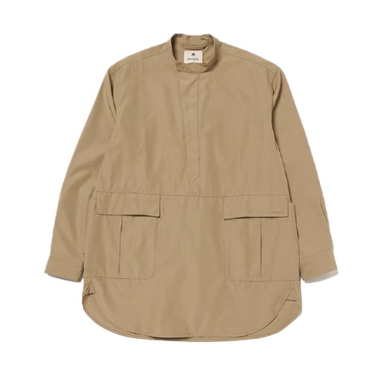 Рубашка snow peak FW24 Pe/Co Weather (серая)